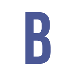 Letter B icon