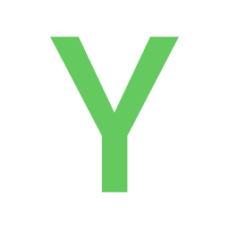 문자 y icon