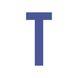 Letter T  icon