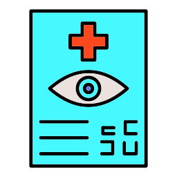 Eye test icon