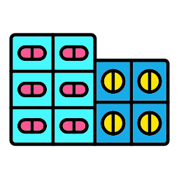 comprimés Icône