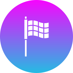 Finish flag icon