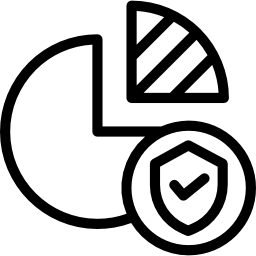 diagramme circulaire Icône