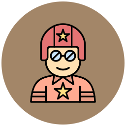 Human cannonball icon