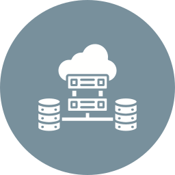 Cloud server icon