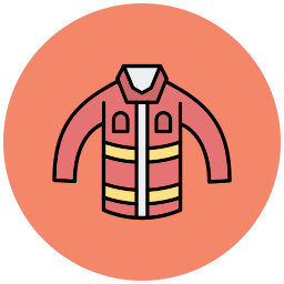 Униформа пожарного иконка