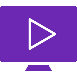 Video streaming icon