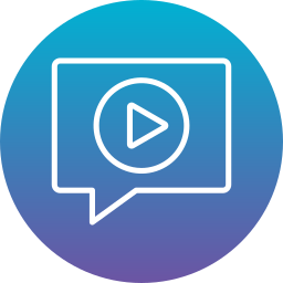 Video chat icon