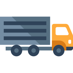 Cargo truck icon