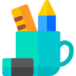 Pencil case icon