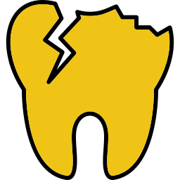 折れた歯 icon