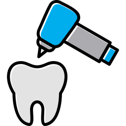 taladro dental icono