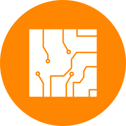 Electrical circuit icon