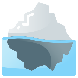 iceberg icono