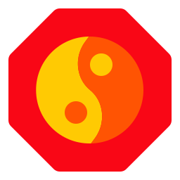 yin yang symbol icon