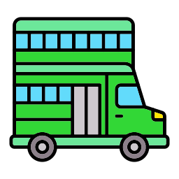 Double decker icon