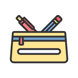 Pencil case icon