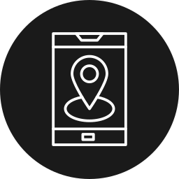 geographisches positionierungs system icon