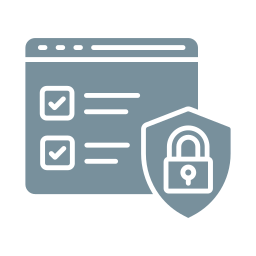 segurança na web Ícone