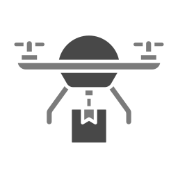 Доставка дроном иконка