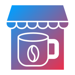 Coffee shop icon