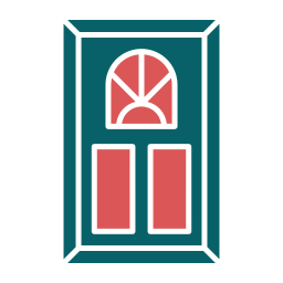 kamer deur icoon