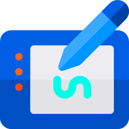 Drawing tablet icon