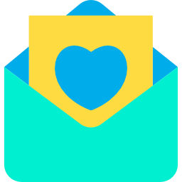 Wedding invitation icon