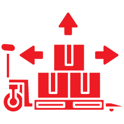 distribución icono