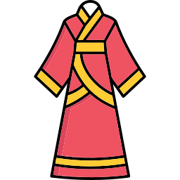 robe chinoise Icône