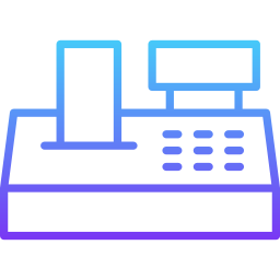 Cash register icon