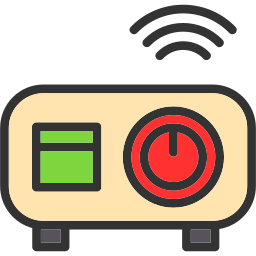 Video projector icon