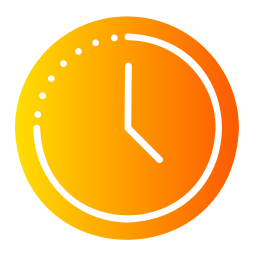 Wall clock icon