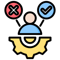 Decision making icon