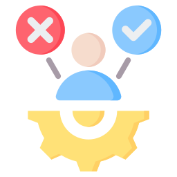 Decision making icon