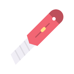 nóż użytkowy ikona