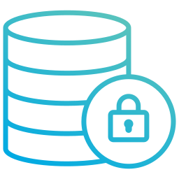 la sicurezza dei dati icona