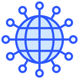 globales netzwerk icon