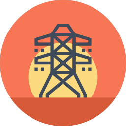 torre de electricidad icono