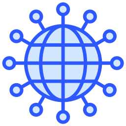 globales netzwerk icon