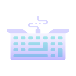 tecla del teclado icono