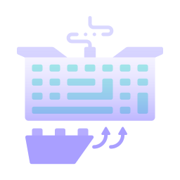 Keyboard extension icon