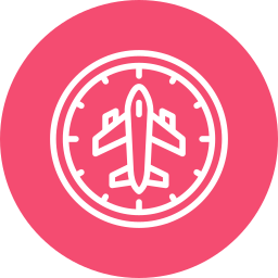 Flight time icon