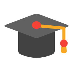 Graduation cap icon