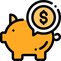 Piggy bank icon