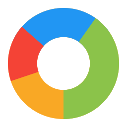 diagramme circulaire Icône