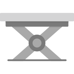 Mesa plegable icono