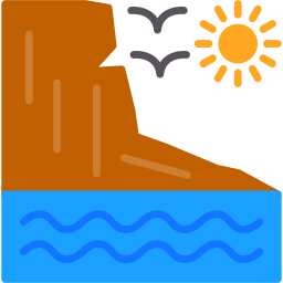 acantilado icono