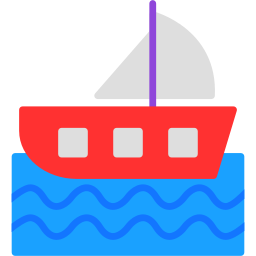 barco de vela icono