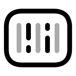 código de barras icono